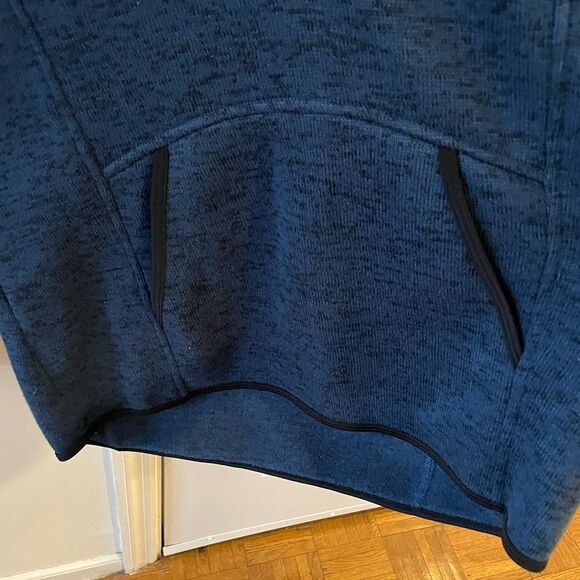 Ideology Blue Navy zip up Hoodie size SM - Picture 6 of 7